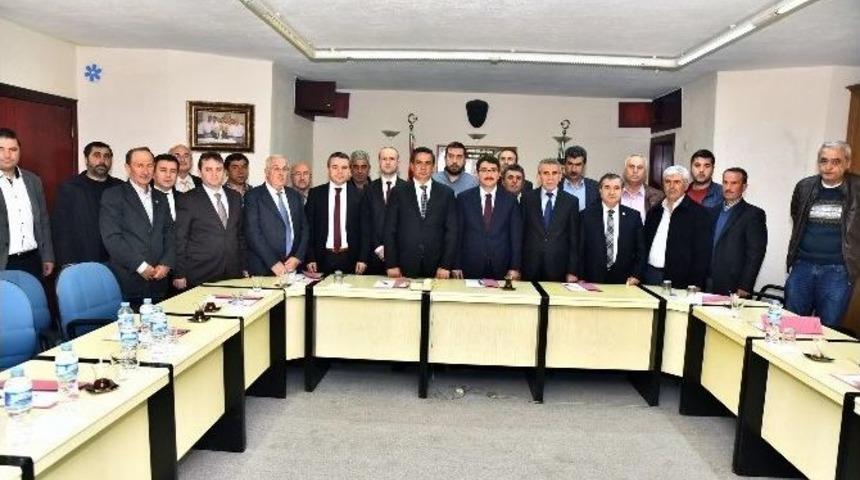 Başkan &Ccedil;elik&rsquo;ten Ziraat Odası&rsquo;na Ziyaret