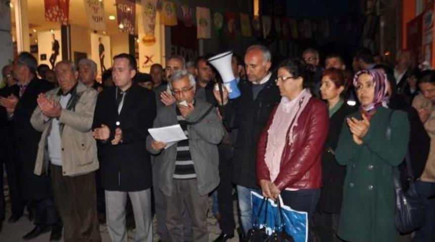 Haseke'deki Intihar Saldırısı Adıyaman'da Protesto Edildi