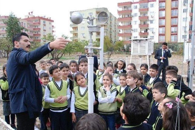 Öğrencilerden Meteorolojiye Ziyaret