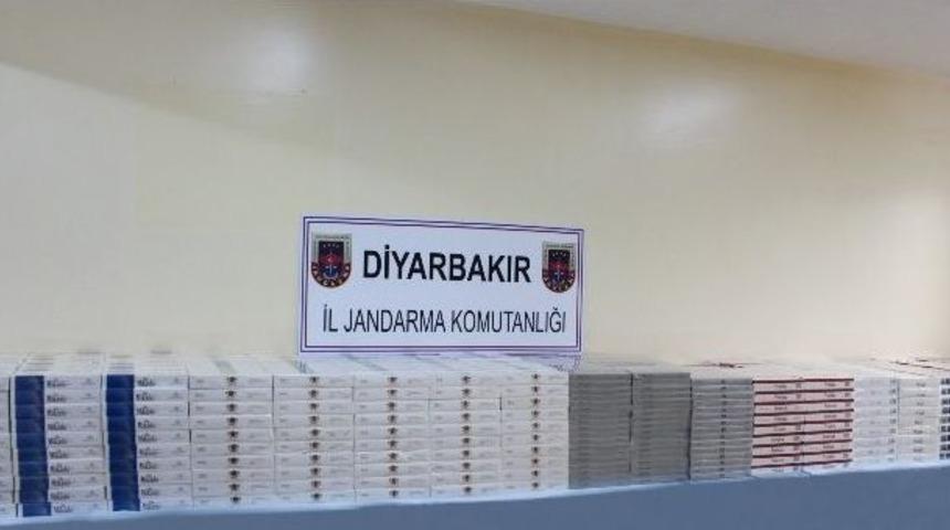 Diyarbakır&rsquo;da 19 Bin 876 Paket Ka&ccedil;ak Sigara Ele Ge&ccedil;irildi