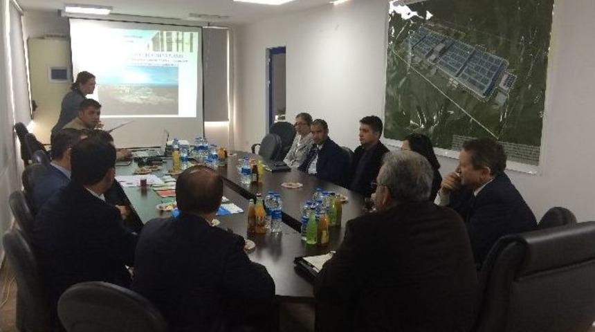 Alman Konsolos Vetter, Manavgat Arıtma Tesisi&rsquo;ni Gezdi