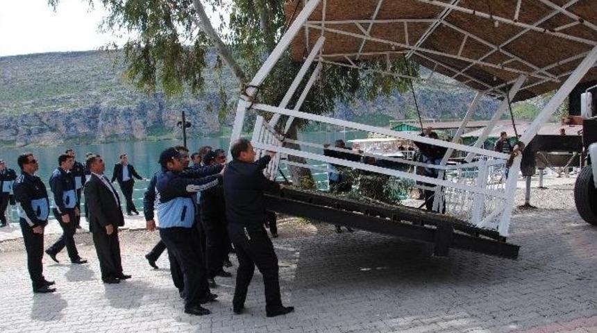 Şanlıurfa&rsquo;da Turizm Sezonu &Ouml;ncesi İşletmelerin Ka&ccedil;ak Eklentileri S&ouml;k&uuml;ld&uuml;