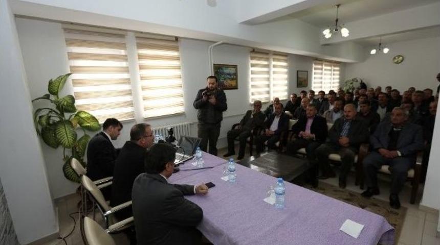 Başkan G&uuml;ven Muhtarlarla Bir Araya Geldi