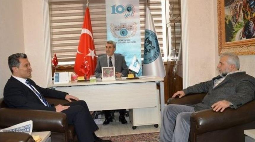 Hakan Kalkan&rsquo;dan T&uuml;rk Ocakları&rsquo;nı Ziyaret