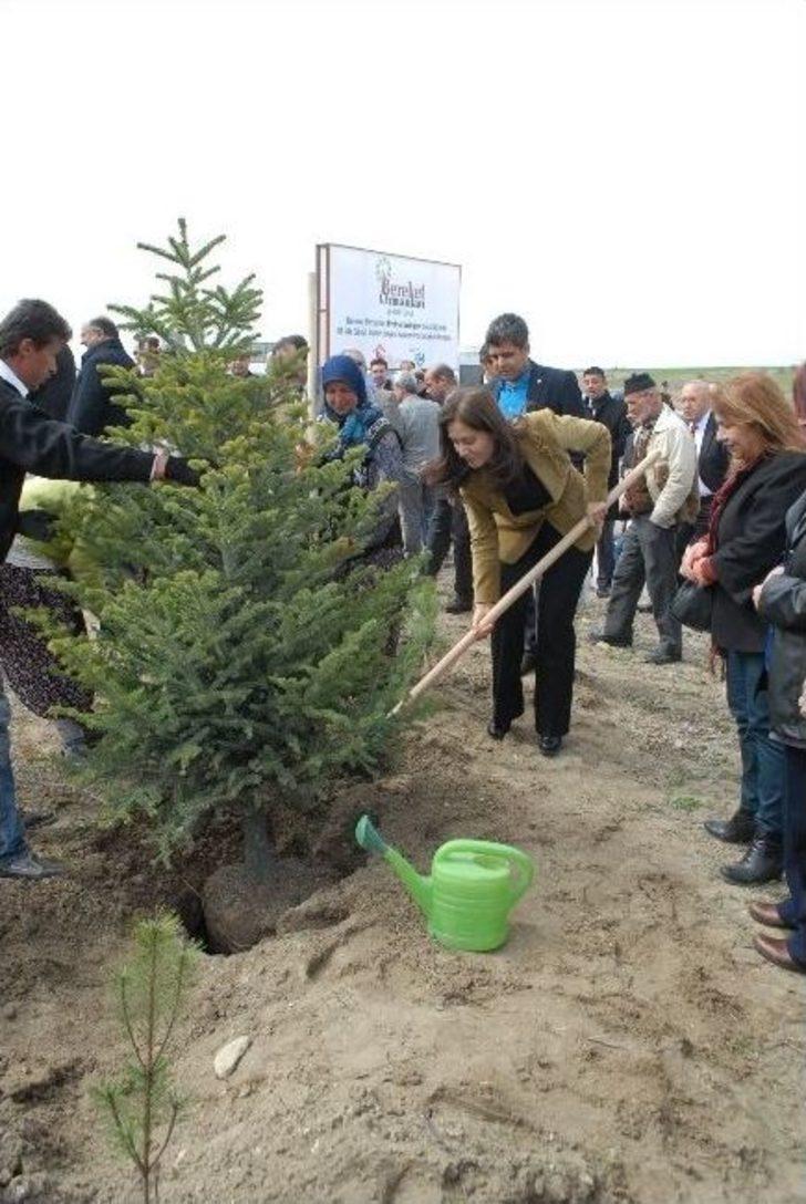 Burdur’a 5 Bin Fidanla Bereket Ormanı G5
