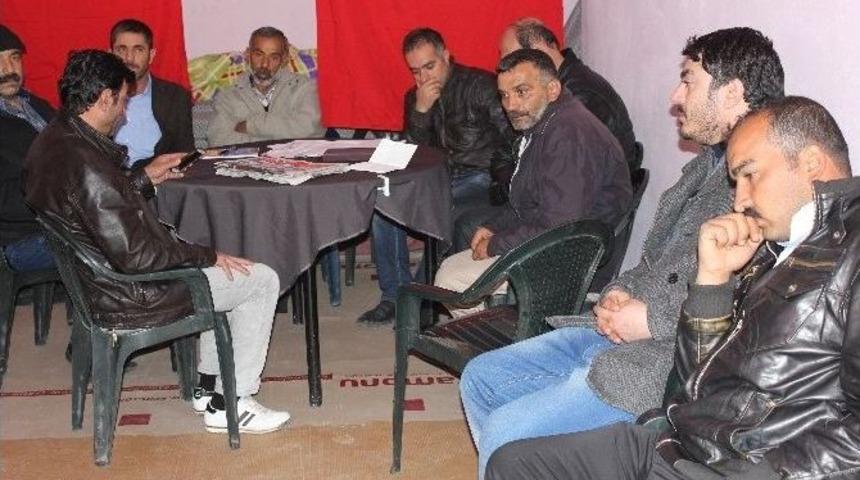 Sulama Birliği İş&ccedil;ilerinin A&ccedil;lık Grevi S&uuml;r&uuml;yor