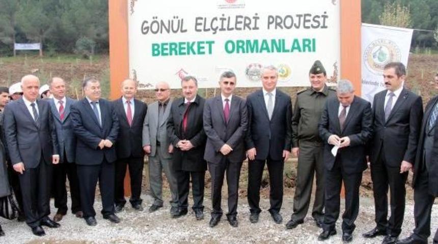 Manisa'da Gönül Elçileri Bereket Ormanı Kuruldu
