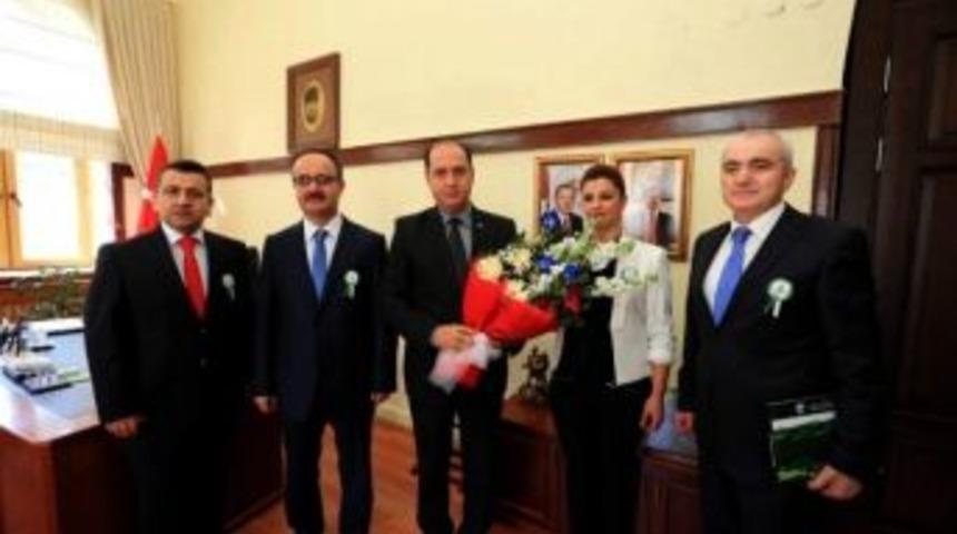 Ormancılardan Vali &Ccedil;omaktekin&rsquo;e Ziyaret