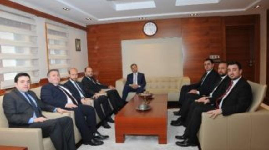 Gagiad Y&ouml;netim Kurulu Vali Ali Yerlikaya İle G&ouml;r&uuml;şt&uuml;