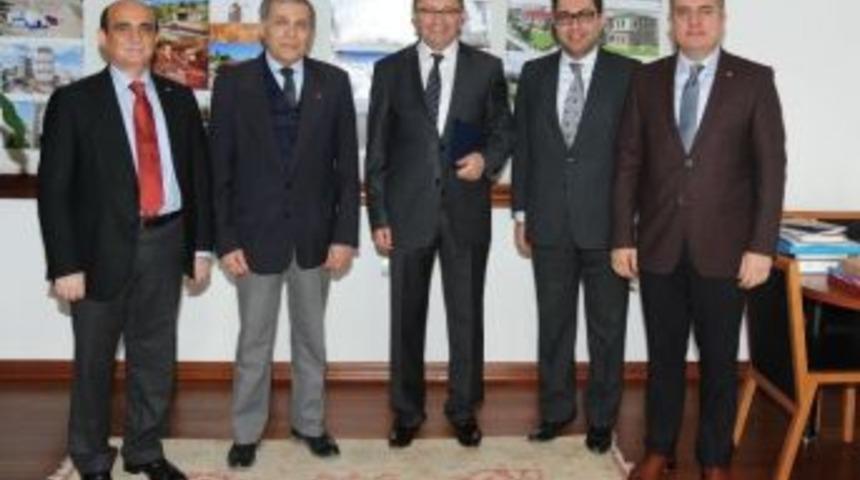 Başkan Tiryaki&rsquo;ye Ostim&rsquo;den Ziyaret