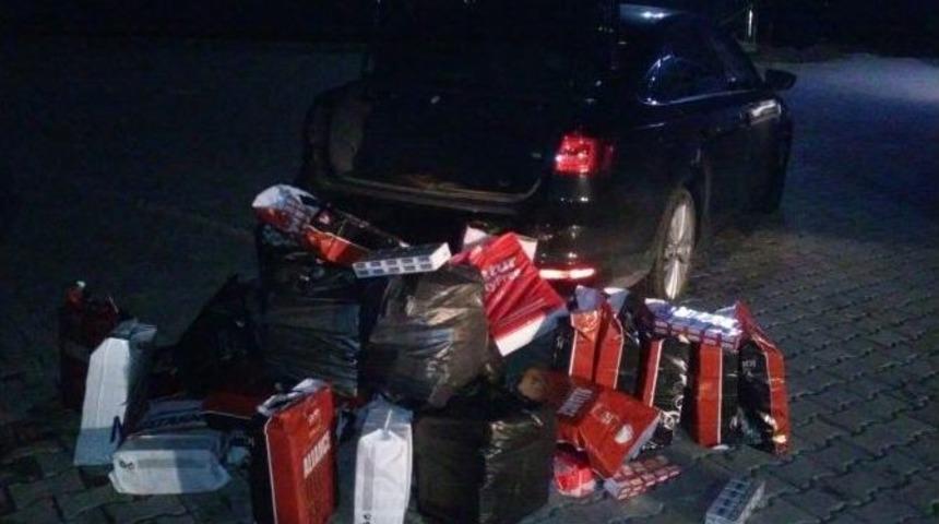 &Ccedil;arşamba&rsquo;da 5 Bin 230 Paket Ka&ccedil;ak Sigara Ele Ge&ccedil;irildi