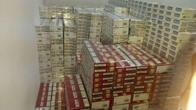 Çarşamba’da 5 Bin 230 Paket Kaçak Sigara Ele Geçirildi