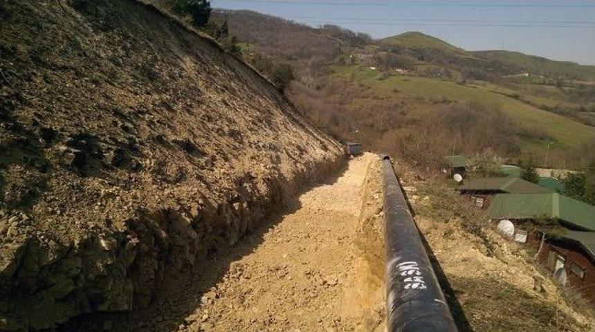 Esentepe İ&ccedil;mesuyu Projesi&rsquo;nde &Ccedil;alışmalar T&uuml;m Hızıyla Devam Ediyor