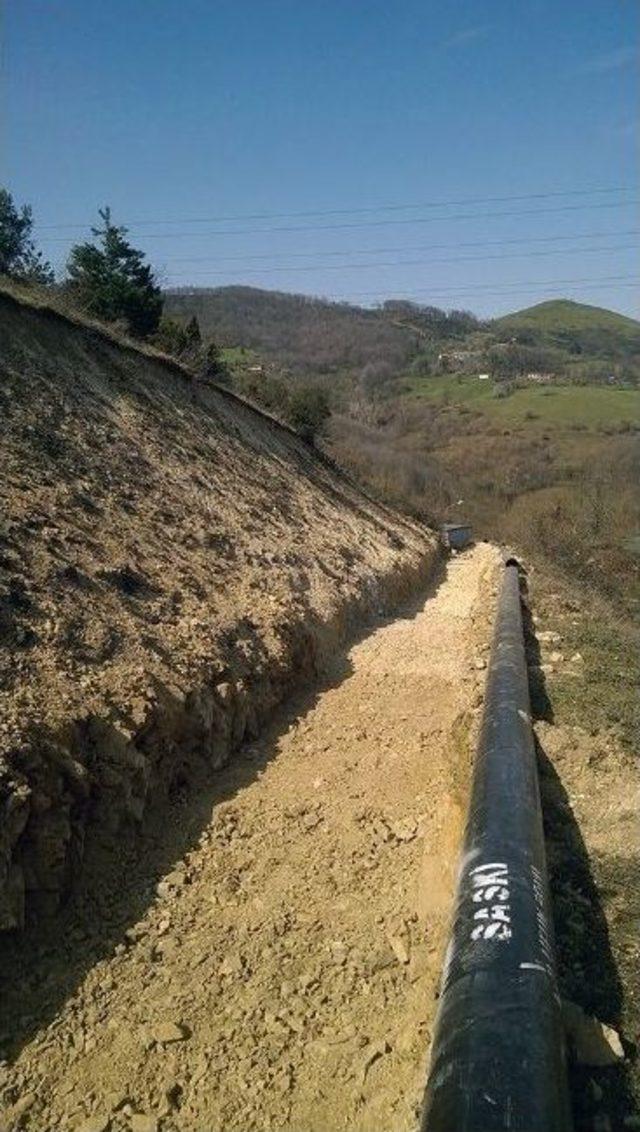 Esentepe İ&ccedil;mesuyu Projesi&rsquo;nde Hat D&ouml;şeme &Ccedil;alışmaları Tamamlandı 3