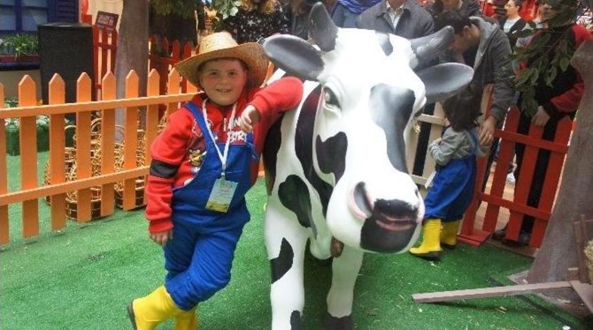 Ali Babanın Masal &Ccedil;iftliği Minikleri Ağırlamaya Devam Ediyor