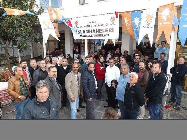 Ak Parti Bodrum Teşkilatı Hızla Büyüyor