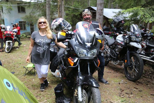 Kafkasör Yaylası'nda Motosiklet Festivali