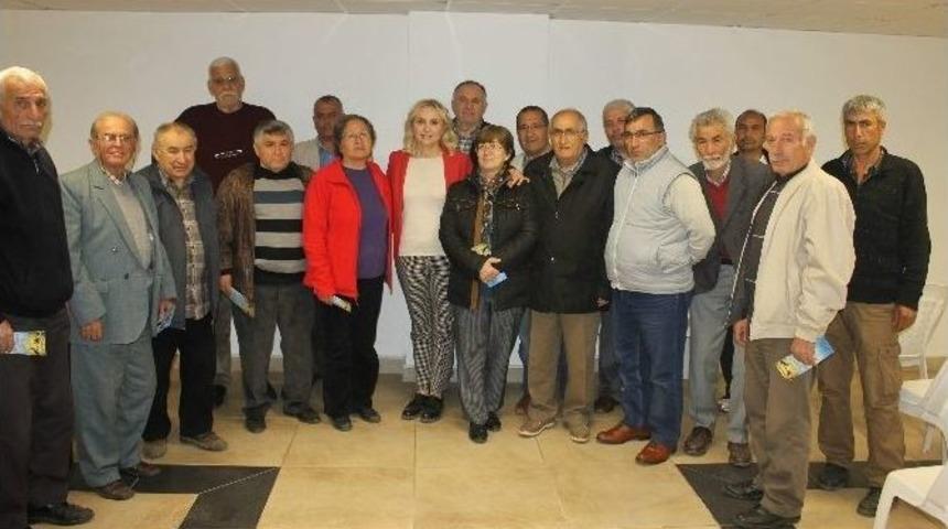 Chp Aday Adayı &Ccedil;alıkuşu, &Uuml;yelerle Buluşmalarını S&uuml;rd&uuml;r&uuml;yor