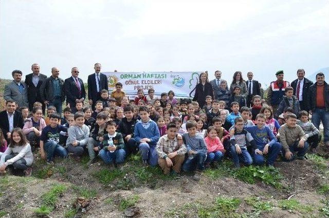 Soma’da Minik Gönüller Doğa İçin Buluştu