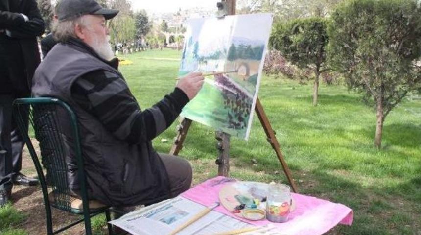 &lsquo;&Ccedil;oban Ressam&rsquo;, Balıklıg&ouml;l&rsquo;&Uuml; Tuvale Yansıttı