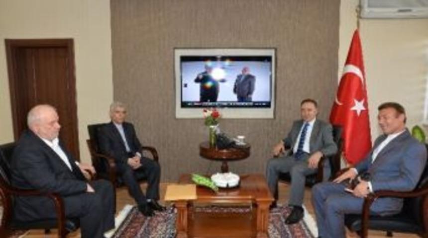 Başkonsolos Ghasemi&rsquo;den Vali Altıparmak&rsquo;a Ziyaret
