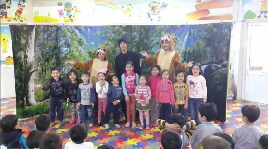 Kula Anaokulu&rsquo;nda Tiyatro G&ouml;sterisi