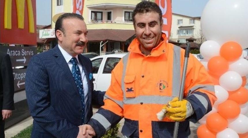 Başkan Doğan&rsquo;dan &Ouml;zverili &Ccedil;alışmaya Altın