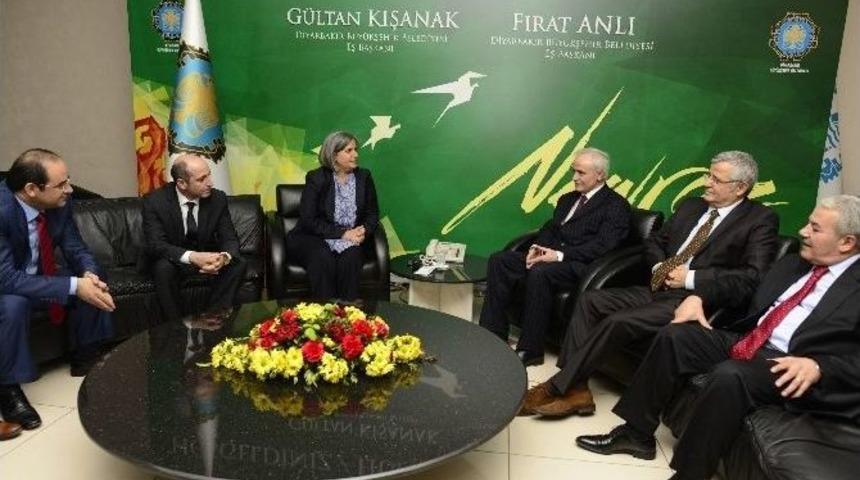 Rt&uuml;k Başkanı&rsquo;ndan Kışanak&rsquo;a Ziyaret