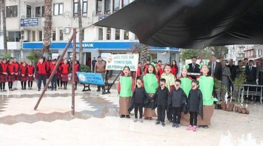 Kumluca&rsquo;da &ldquo;ormancılık G&uuml;n&uuml;&rdquo; Kutlaması