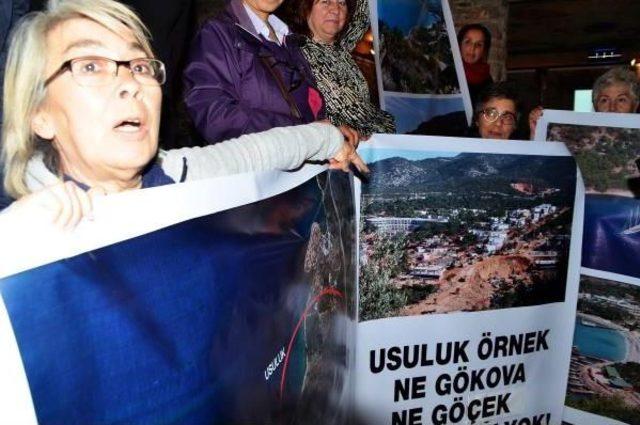 Göcek Ihalesine Bodrumlu Çevrecilerden Tepki; 'usuluk Koyu'nun Akıbetini Unutmayın'