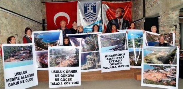 Göcek Ihalesine Bodrumlu Çevrecilerden Tepki; 'usuluk Koyu'nun Akıbetini Unutmayın'