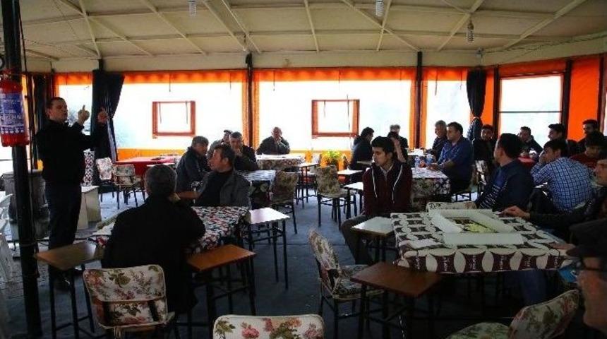 Denizli&rsquo;de Kentli Davranışlar Projesi Kahvehanelerde Anlatılıyor