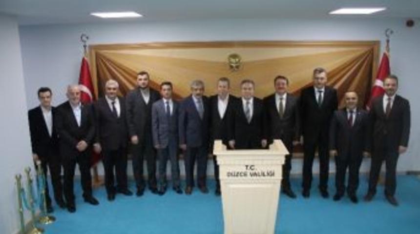 M&uuml;siad&rsquo;dan Vali Ali Fidan&rsquo;a Ziyaret