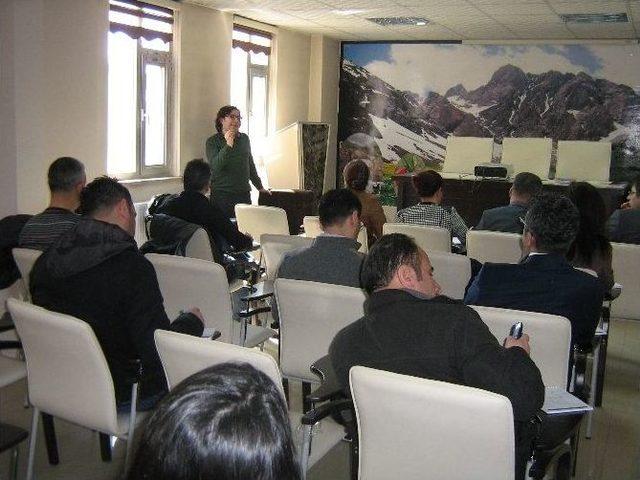 Hatso Tarafından “hakkari Ve Ab Yolu” Konulu Eğitim Tamamlandı