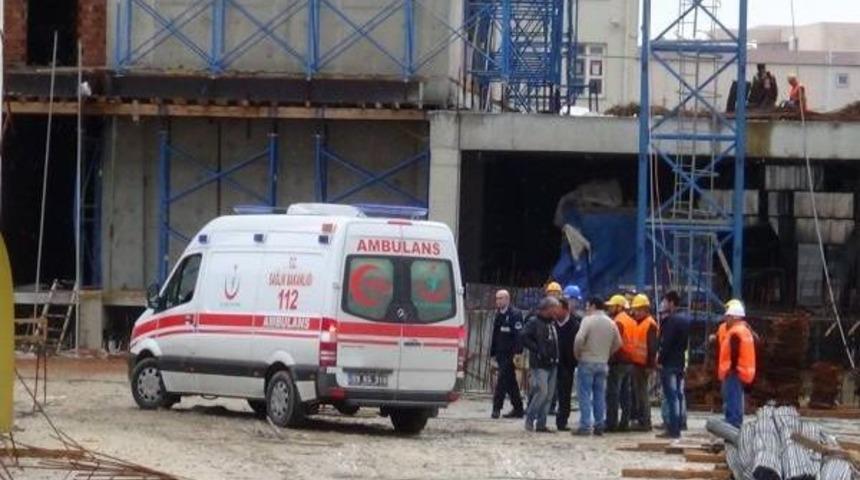 3'&uuml;nc&uuml; Kattan D&uuml;şen Kalıp Ustası Yaralandı