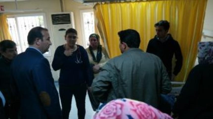 Başkan &Ouml;zt&uuml;rk, Kazazedeleri Hastanede Ziyaret Etti