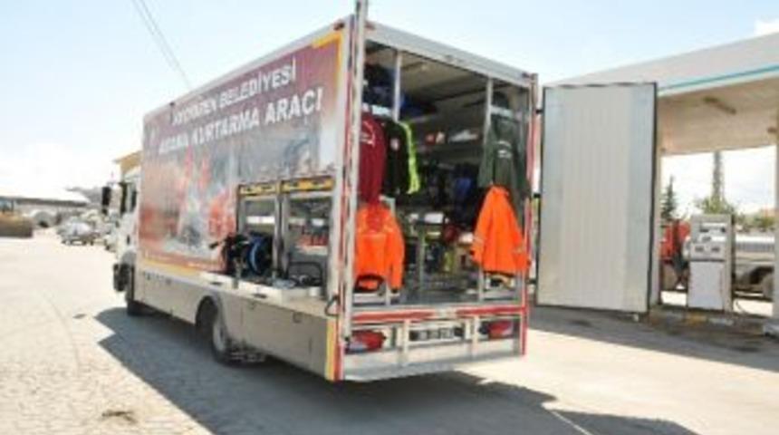 Ke&ccedil;i&ouml;ren Belediyesi Akut Aracıyla Yardıma Koşacak