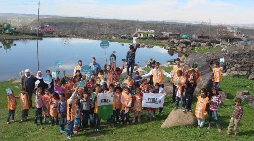 İdil&rsquo;de &Ouml;ğrenciler D&uuml;nya Su G&uuml;n&uuml;n&uuml; Kutladı