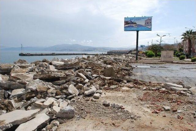 Mudanya’da Sahil Düzenleme Çalışmaları Başladı