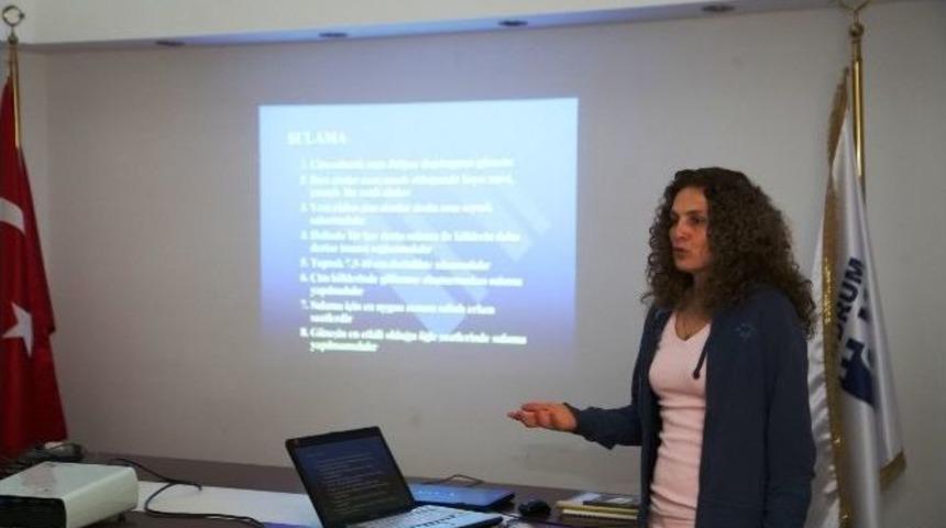 Belediye Personeline &ldquo;s&uuml;s Bitkilerinde Zararlı Kontrol&uuml;&rdquo; Semineri Verildi