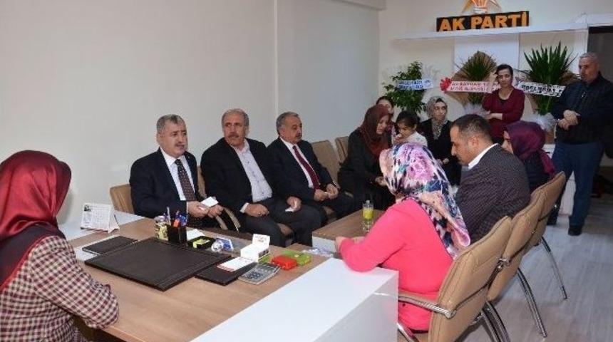 Polat&rsquo;tan Ak Parti Kadın Kolları&rsquo;na Ziyaret