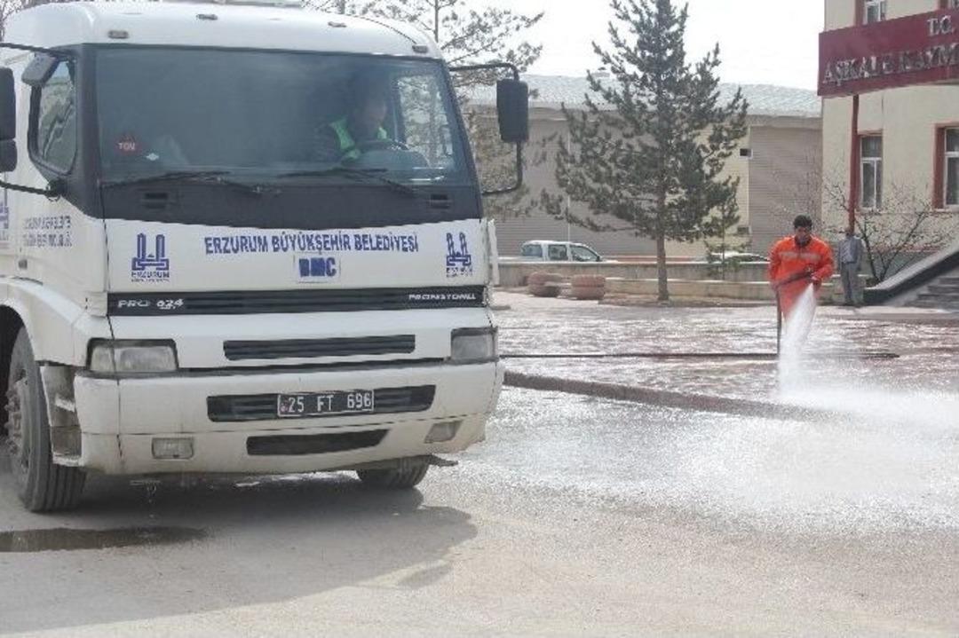 Erzurum B&uuml;y&uuml;kşehir Belediyesi&rsquo;nden Bahar Temizliği