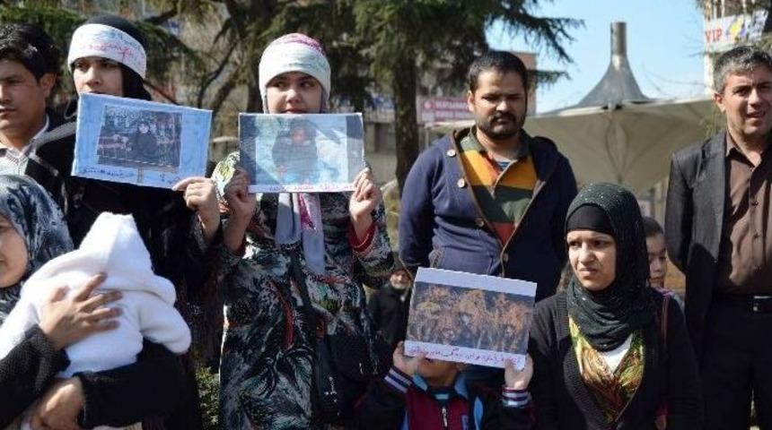 Afganlar, &Uuml;lkelerindeki Zulm&uuml; Protesto Etti