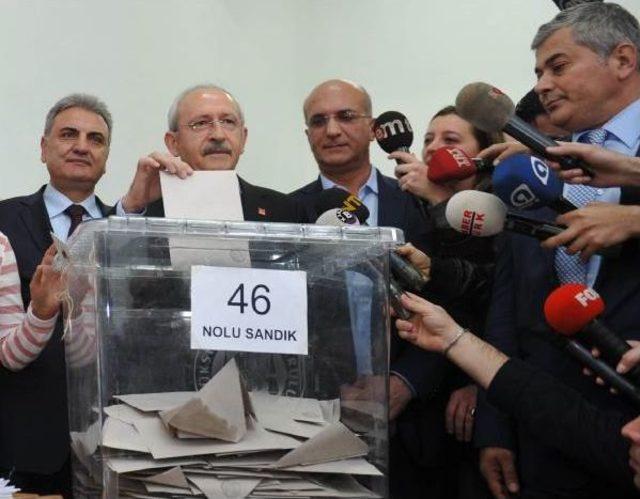 Kılıçdaroğlu : Liderlerin, Milletvekili Adaylarını Getirip Milletin Önüne Metazori Olarak Koymaları Ağırımıza Gidiyor