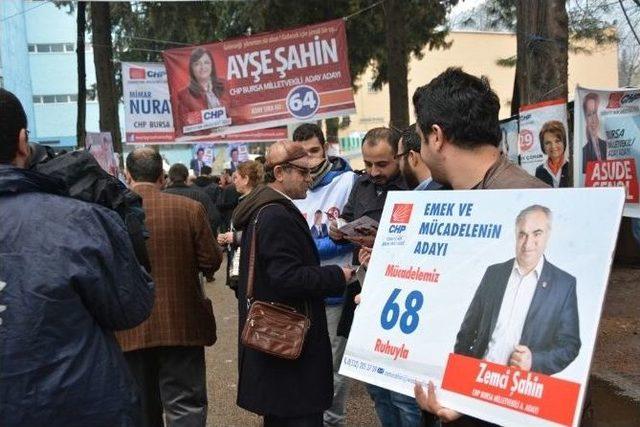 Chp Aday Adaylarından Ön Seçim Öncesi Lokma İkramı