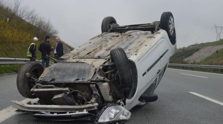 Takla Atan Ara&ccedil;ta Burnu Bile Kanamadı