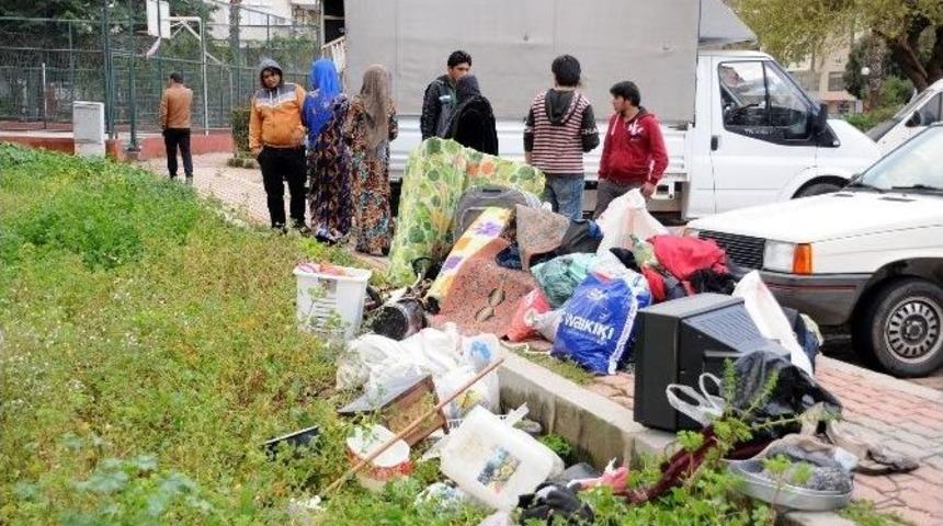 Suriyeli Ailenin Kaldığı Ev Yandı