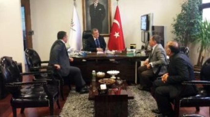 Başkan &Ccedil;etin&rsquo;den Ato&rsquo;ya Ziyaret