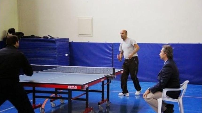 7 Aralık &Uuml;niversitesi Masa Tenisi Takımı İl Birincisi Oldu