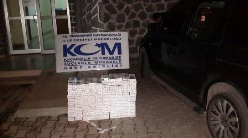 Viranşehir'de Ka&ccedil;ak Sigara Operasyonu: 5 G&ouml;zaltı